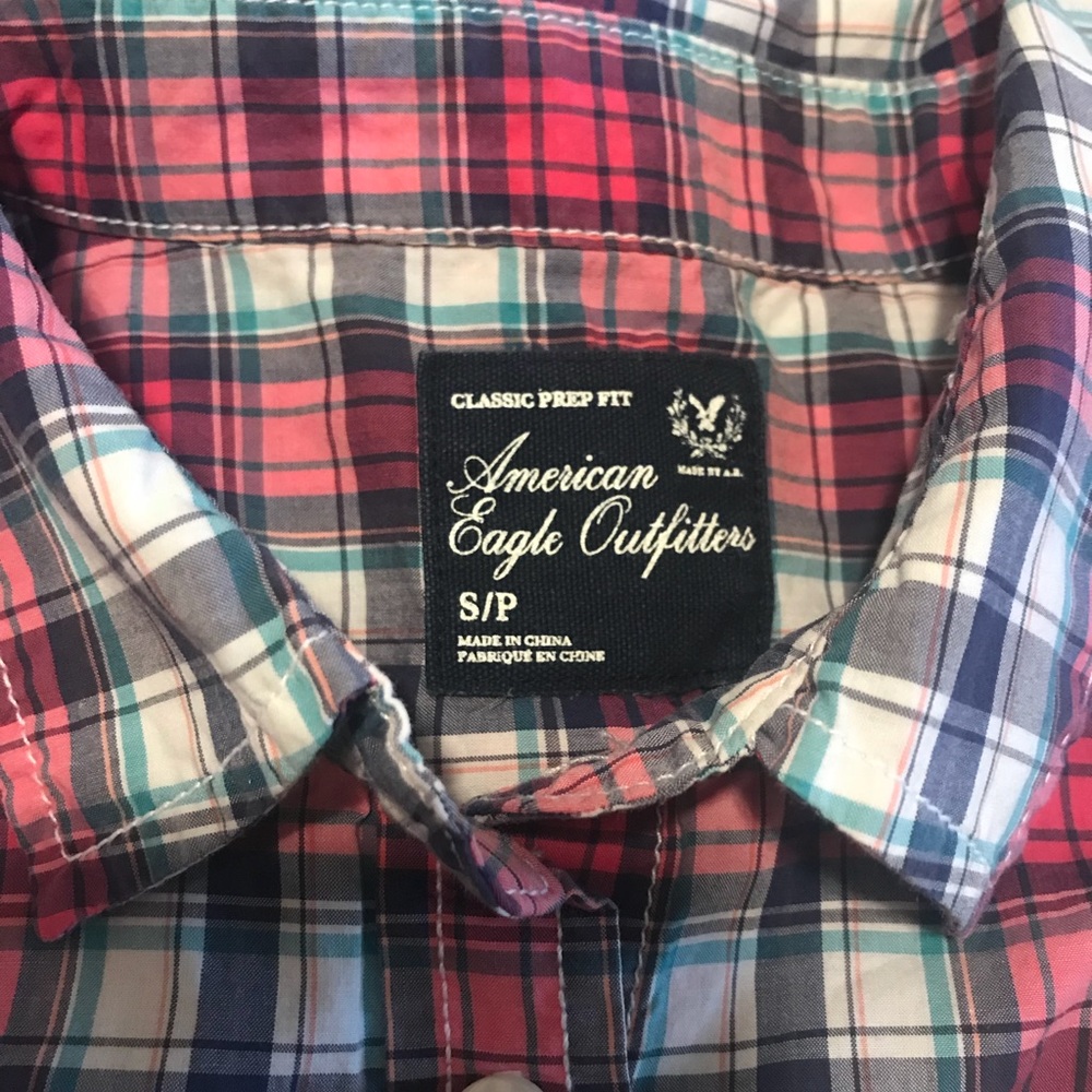 American Eagle Outfitters Plaid Shirt